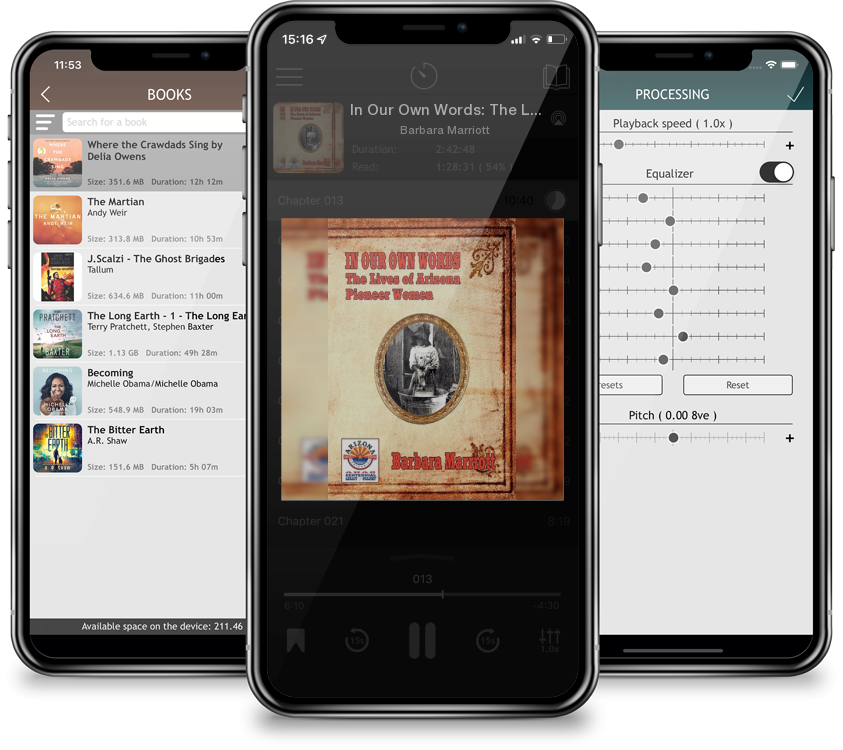 Audiobook In Our Own Words: The Lives of Arizona Pioneer Women by Barbara Marriott