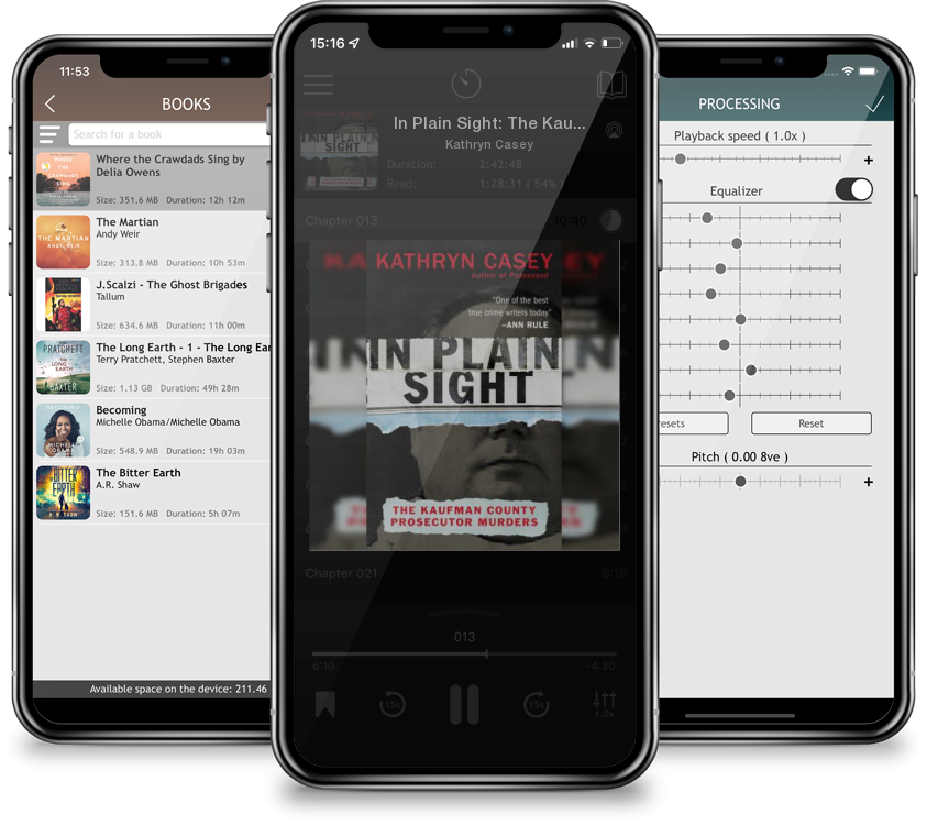 Audiobook In Plain Sight: The Kaufman County Prosecutor Murders (Mass Market) by Kathryn Casey