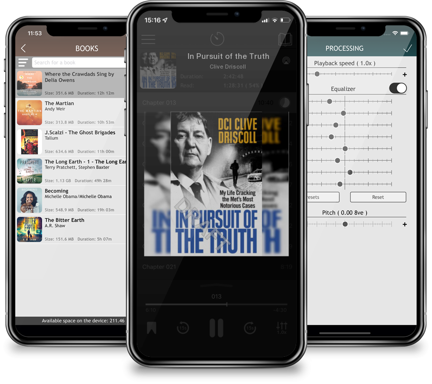 Audiobook In Pursuit of the Truth by Clive Driscoll