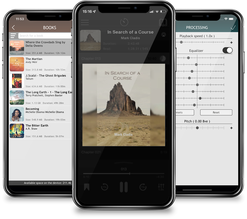 Audiobook In Search of a Course by Mark Cladis