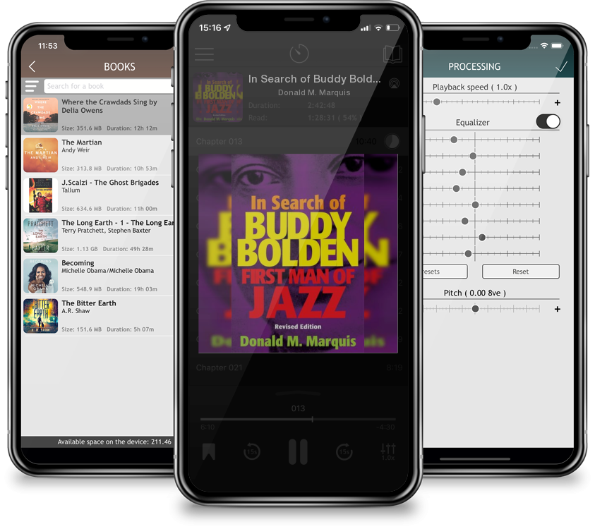 Audiobook In Search of Buddy Bolden: First Man of Jazz by Donald M. Marquis