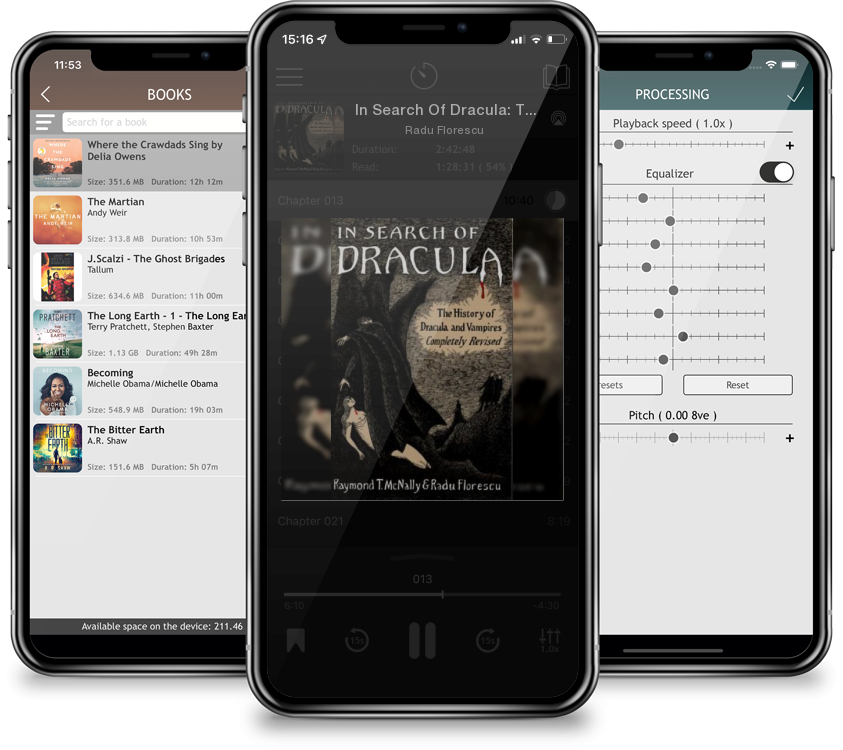 Audiobook In Search Of Dracula: The History of Dracula and Vampires by Radu Florescu