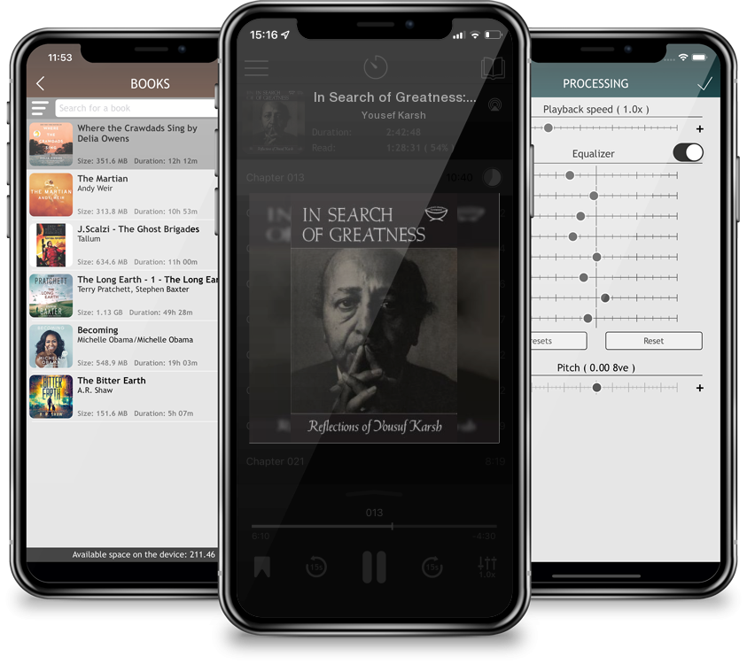 Audiobook In Search of Greatness: Reflections of Yousuf Karsh by Yousef Karsh