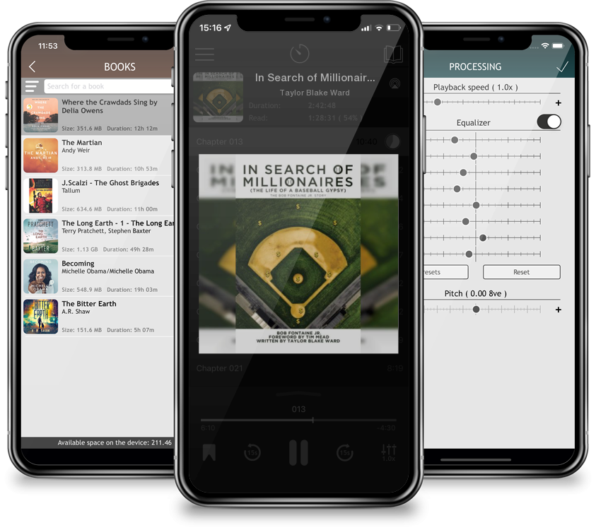 Audiobook In Search of Millionaires (The Life of a Baseball Gypsy): The Accounts of Bob Fontaine Jr. by Taylor Blake Ward