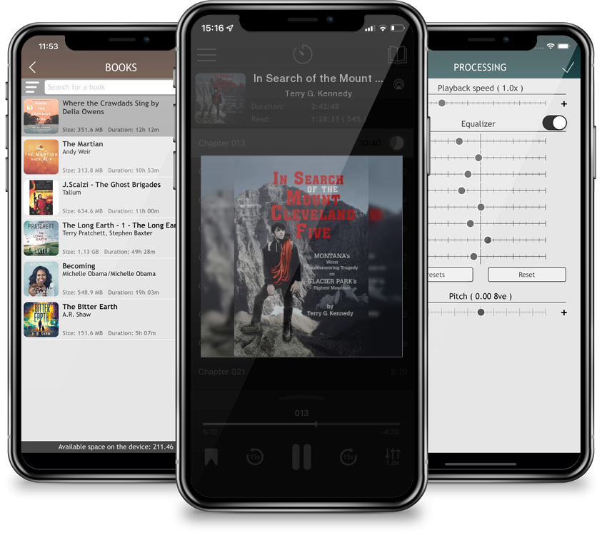 Audiobook In Search of the Mount Cleveland Five by Terry G. Kennedy
