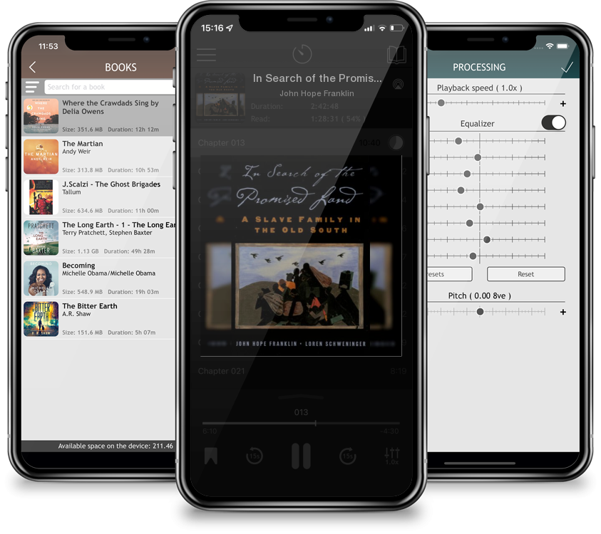 Audiobook In Search of the Promised Land: A Slave Family in the Old South (New Narratives in American History) by John Hope Franklin