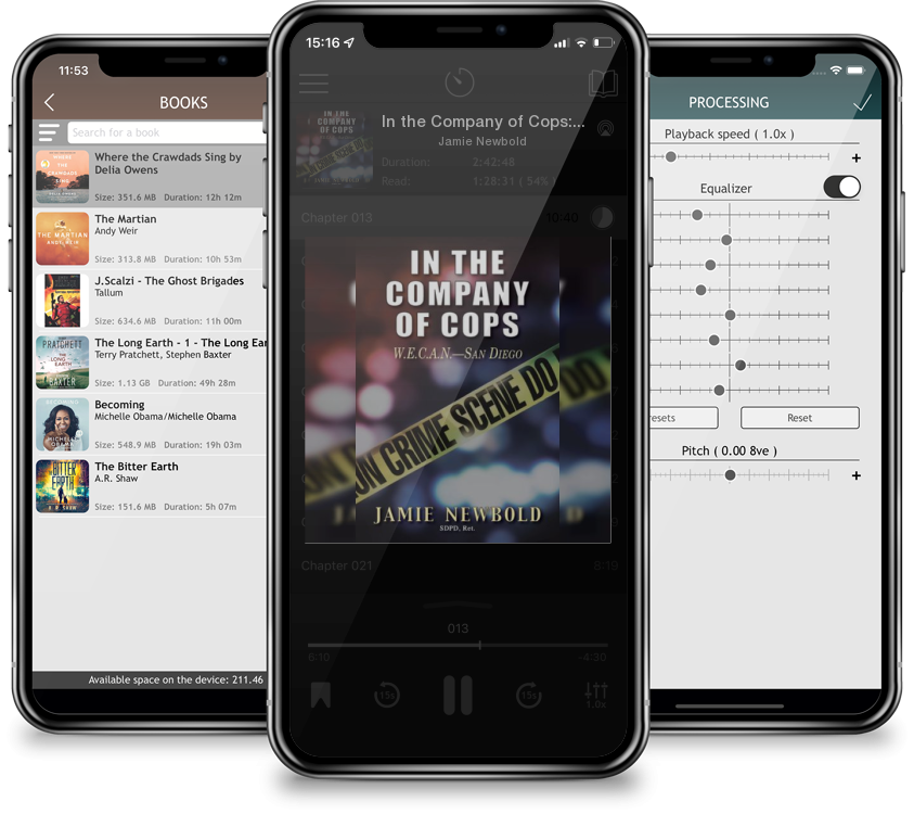Audiobook In the Company of Cops: W.E.C.A.N.-San Diego by Jamie Newbold