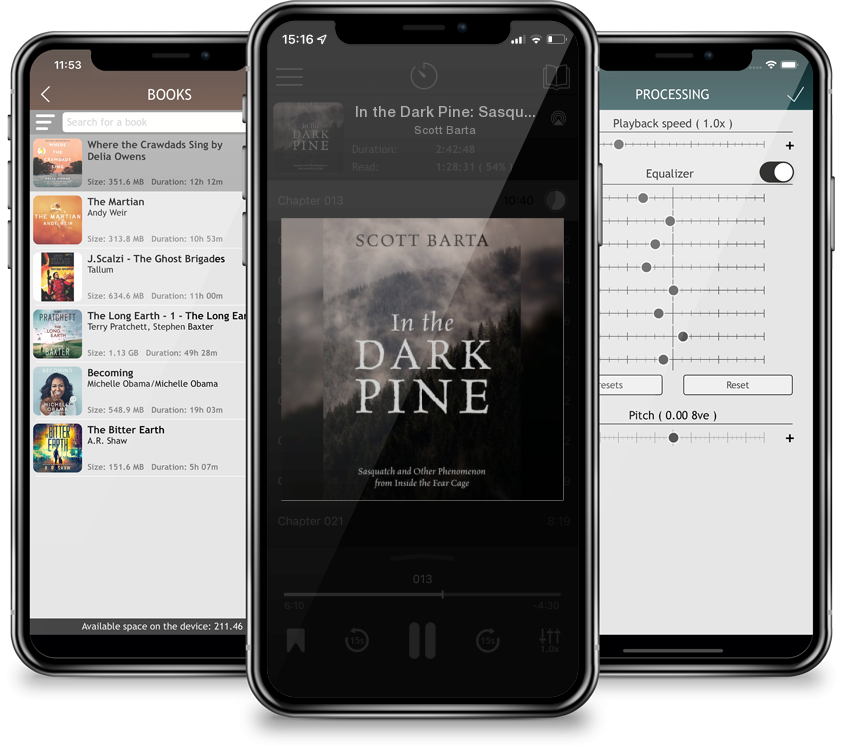 Audiobook In the Dark Pine: Sasquatch and Other Phenomenon from Inside the Fear Cage by Scott Barta