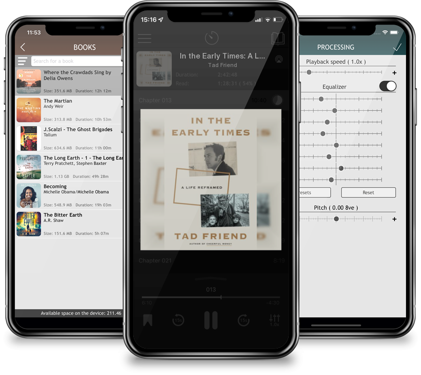 Audiobook In the Early Times: A Life Reframed by Tad Friend