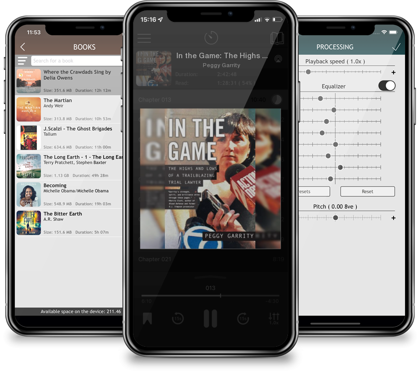 Audiobook In the Game: The Highs and Lows of a Trailblazing Trial Lawyer by Peggy Garrity