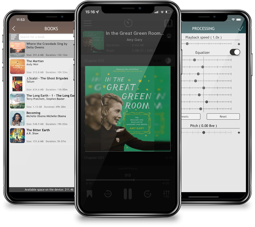 Audiobook In the Great Green Room: The Brilliant and Bold Life of Margaret Wise Brown by Amy Gary