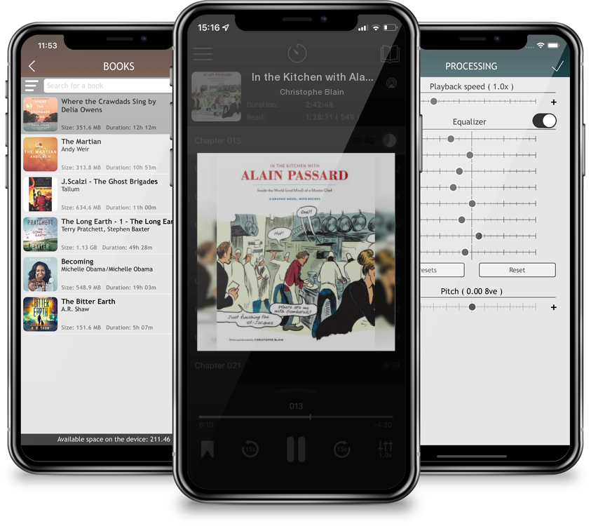 Audiobook In the Kitchen with Alain Passard: Inside the World (and Mind) of a Master Chef by Christophe Blain