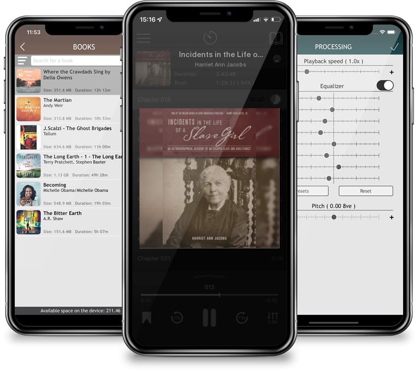 Audiobook Incidents in the Life of a Slave Girl: An Autobiographical Account of an Escaped Slave and Abolitionist by Harriet Ann Jacobs
