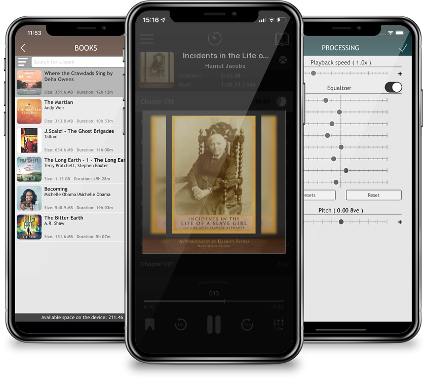 Audiobook Incidents in the Life of a Slave Girl and The Anti-Slavery Alphabet by Harriet Jacobs
