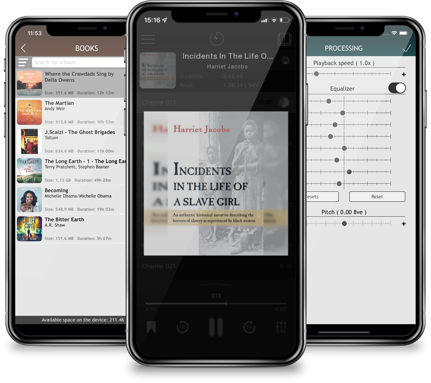 Audiobook Incidents In The Life Of A Slave Girl by Harriet Jacobs