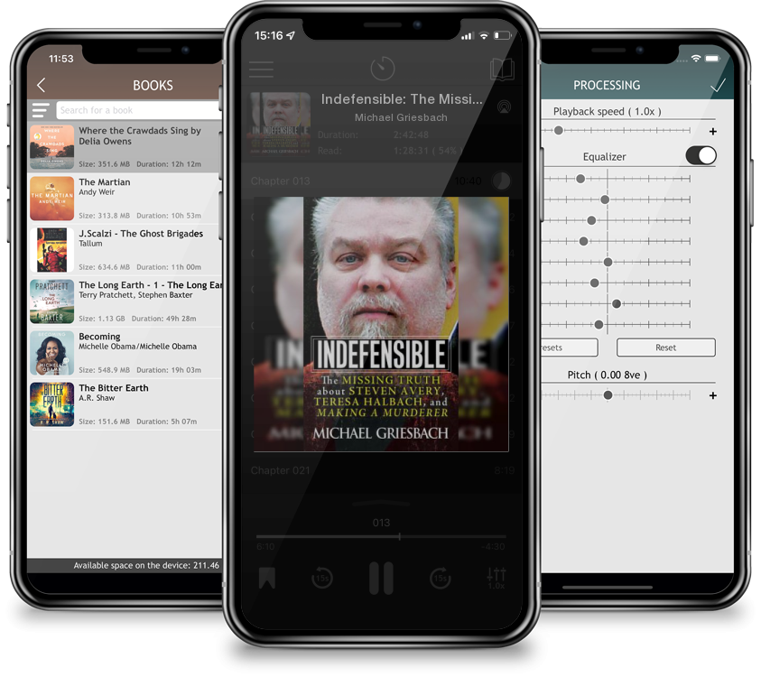 Audiobook Indefensible: The Missing Truth about Steven Avery, Teresa Halbach, and Making a Murderer (Mass Market) by Michael Griesbach