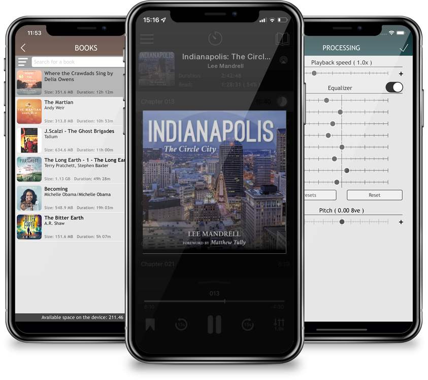 Audiobook Indianapolis: The Circle City by Lee Mandrell