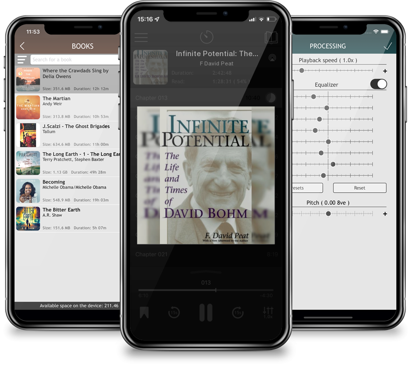 Listen Infinite Potential: The Life and Times of David Bohm by F David Peat in MP3 Audiobook Player for free