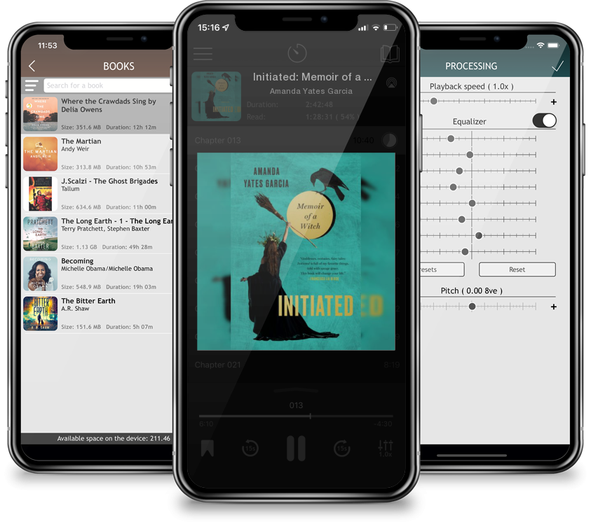 Audiobook Initiated: Memoir of a Witch by Amanda Yates Garcia