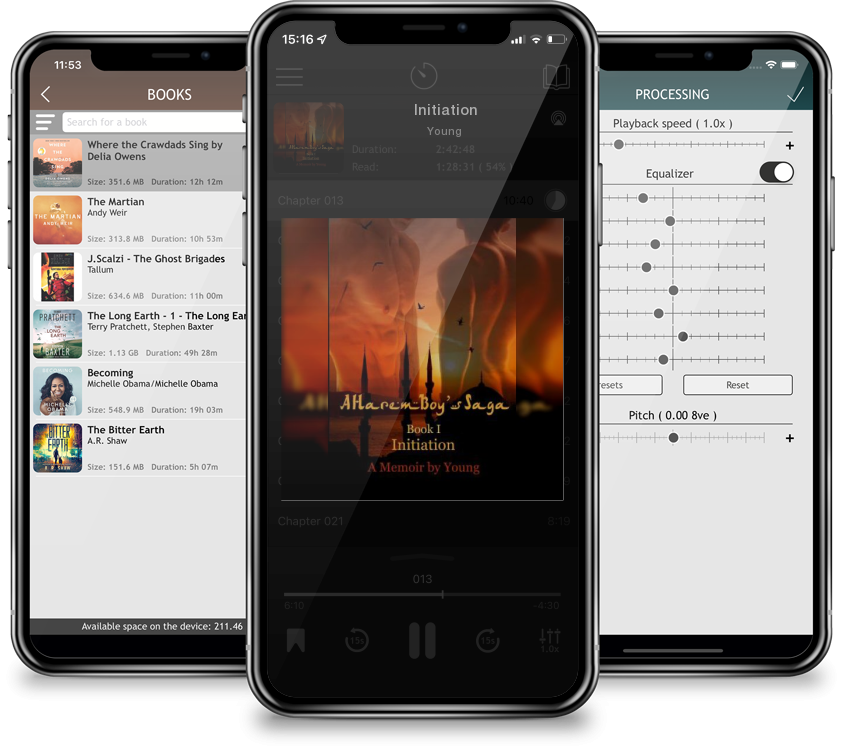 Audiobook Initiation by Young