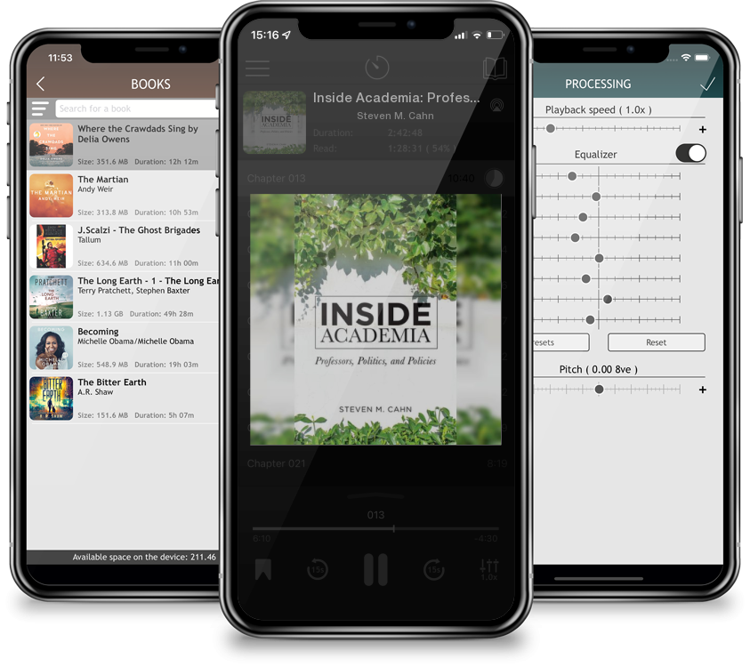 Audiobook Inside Academia: Professors, Politics, and Policies by Steven M. Cahn