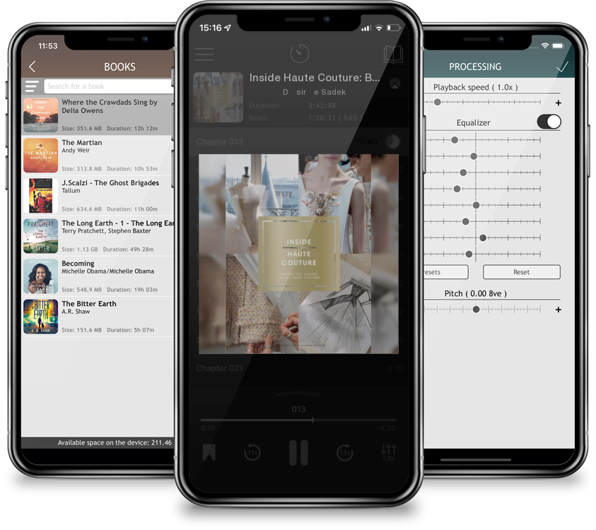 Audiobook Inside Haute Couture: Behind the Scenes at the Paris Ateliers by Désirée Sadek