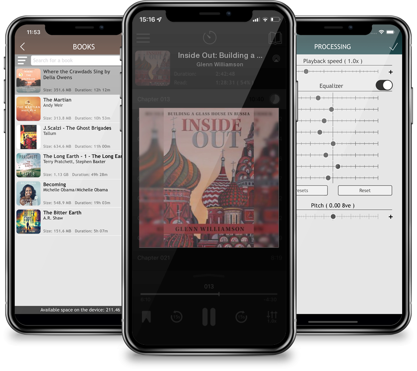 Audiobook Inside Out: Building a Glass House in Russia by Glenn Williamson