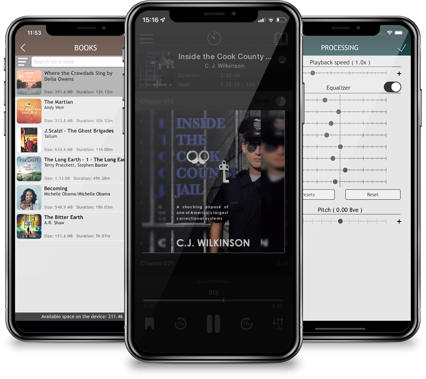 Audiobook Inside the Cook County Jail by C. J. Wilkinson
