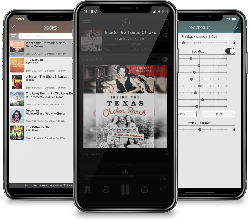 Audiobook Inside the Texas Chicken Ranch: The Definitive Account of the Best Little Whorehouse by Jayme Lynn Blaschke