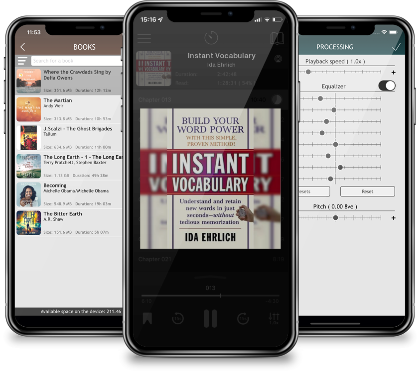 Audiobook Instant Vocabulary by Ida Ehrlich