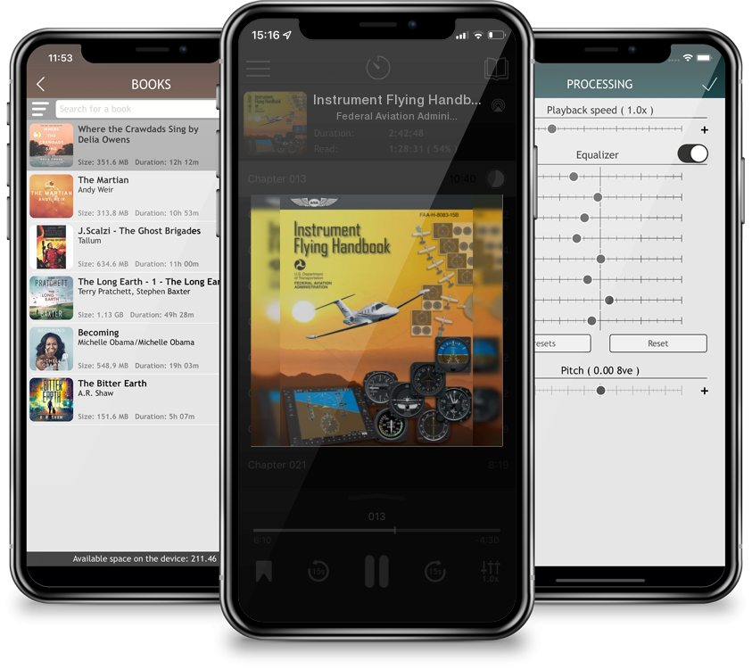 Audiobook Instrument Flying Handbook: Faa-H-8083-15b by Federal Aviation Administration (FAA)