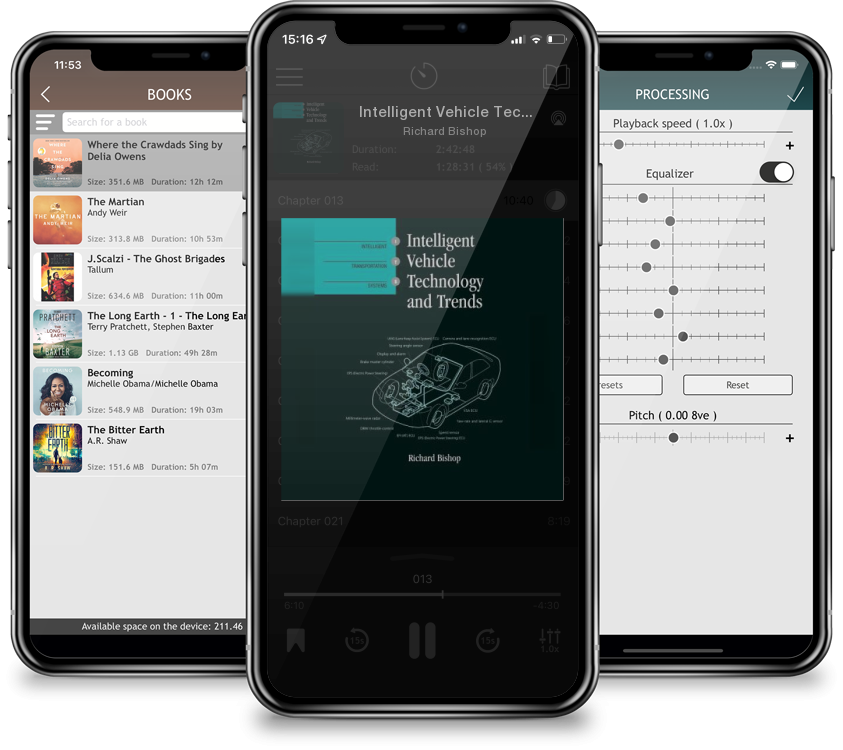 Audiobook Intelligent Vehicle Technology and Trends (Artech House Its Library) by Richard Bishop
