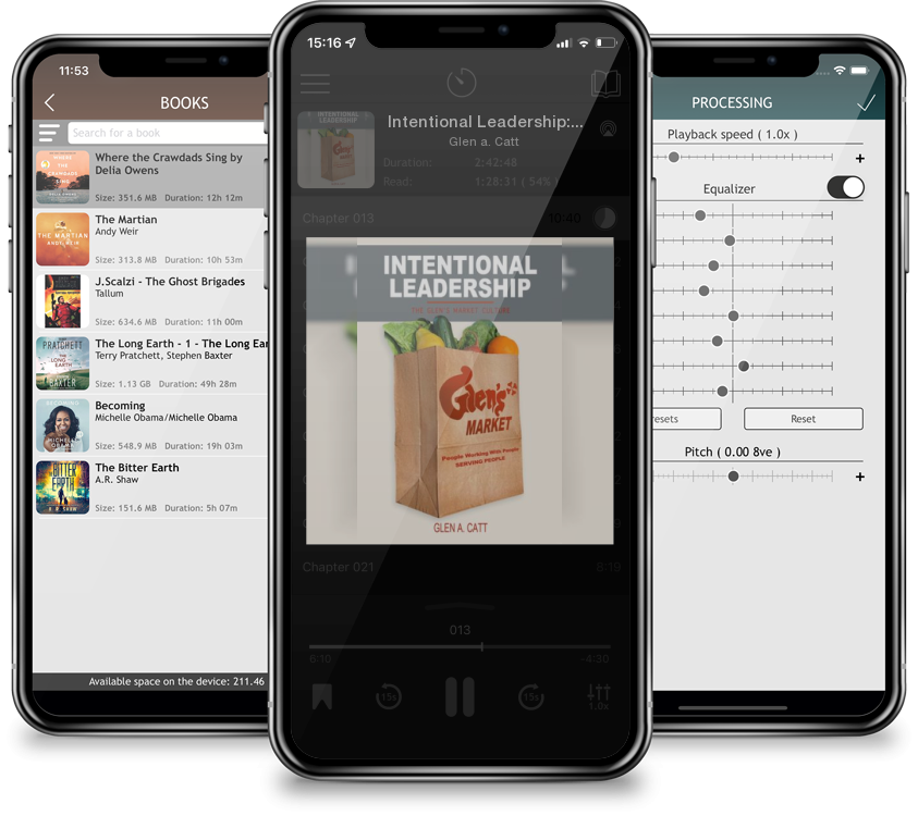 Audiobook Intentional Leadership: The Glen\'s Market Culture by Glen a. Catt