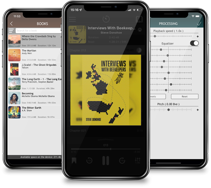 Audiobook Interviews With Beekeepers by Steve Donohoe