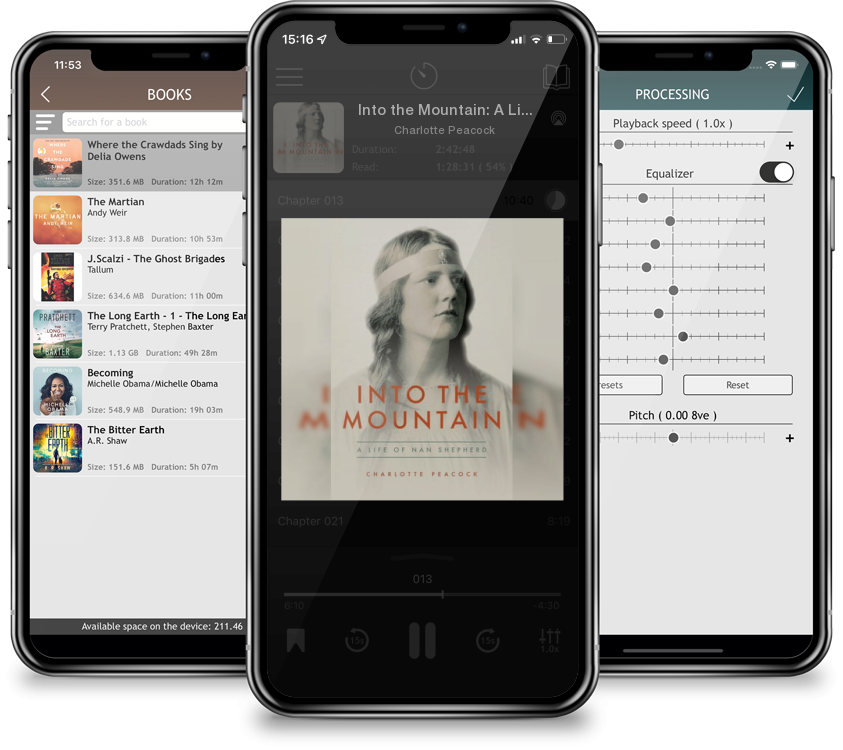 Audiobook Into the Mountain: A Life of Nan Shepherd by Charlotte Peacock