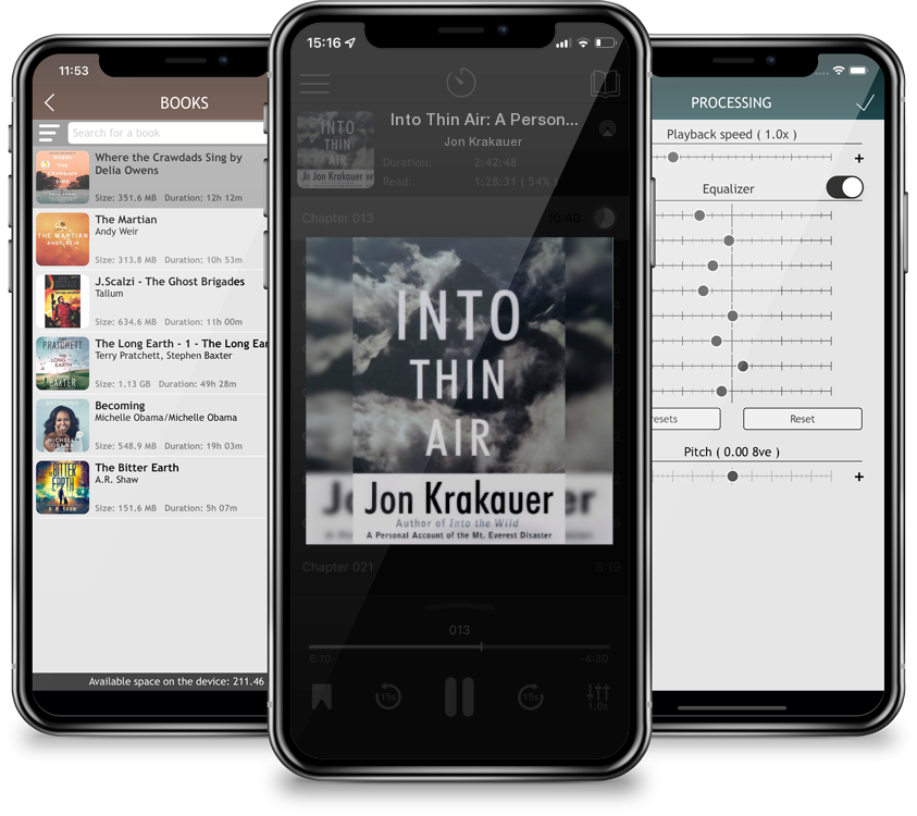 Audiobook Into Thin Air: A Personal Account of the Mount Everest Disaster (Modern Library Exploration) by Jon Krakauer