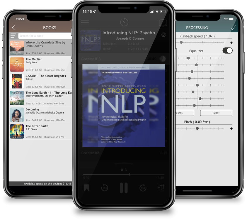 Listen Introducing NLP: Psychological Skills for Understanding and Influencing People by Joseph O'Connor in MP3 Audiobook Player for free