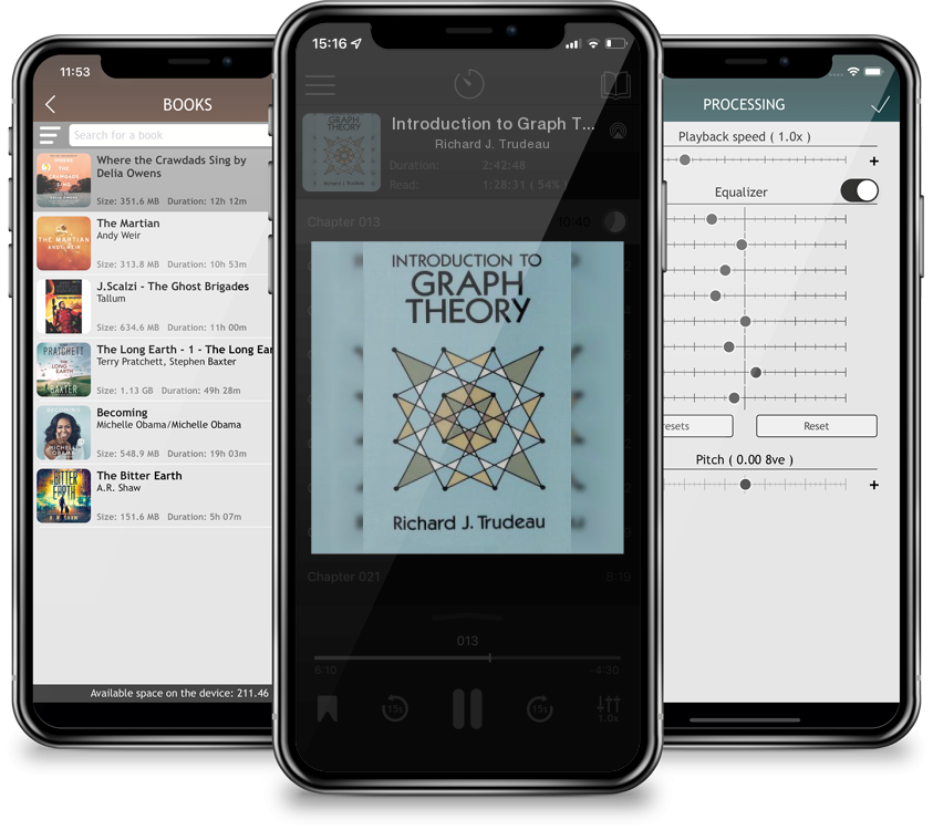 Audiobook Introduction to Graph Theory by Richard J. Trudeau