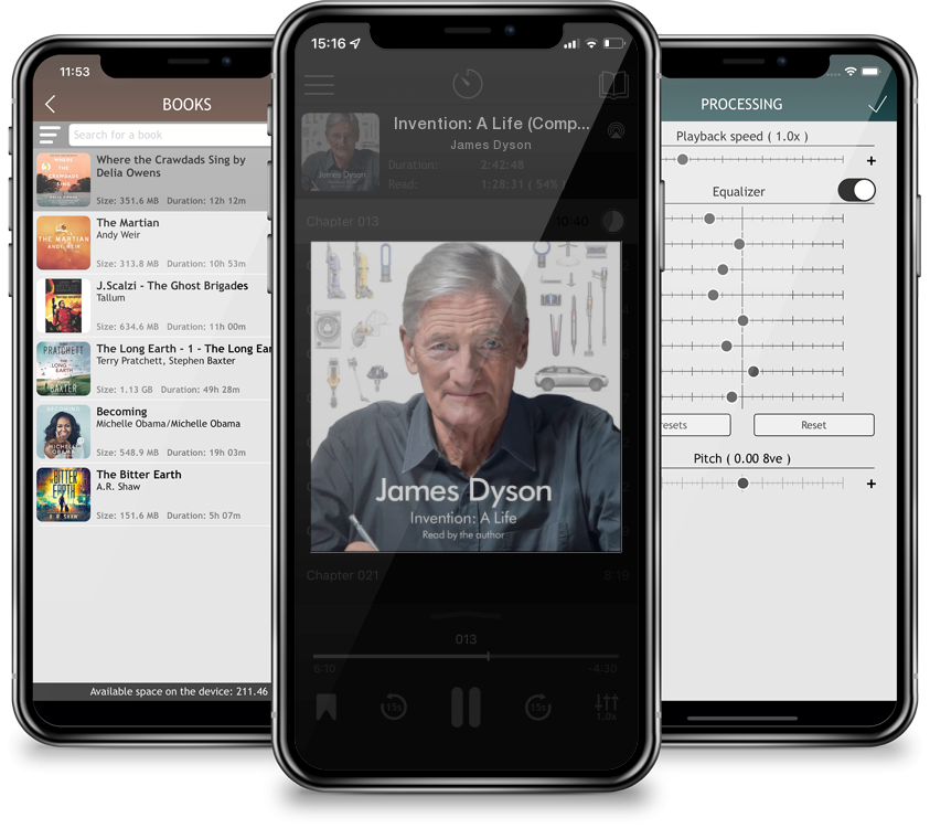 Audiobook Invention: A Life (Compact Disc) by James Dyson