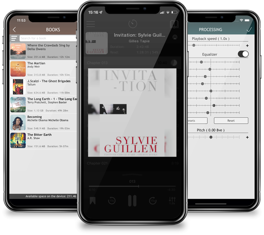 Audiobook Invitation: Sylvie Guillem by Gilles Tapie