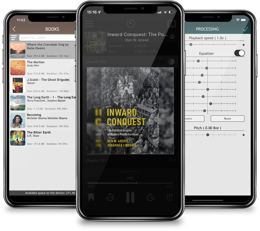 Audiobook Inward Conquest: The Political Origins of Modern Public Services (Cambridge Studies in Comparative Politics) by Ben W. Ansell
