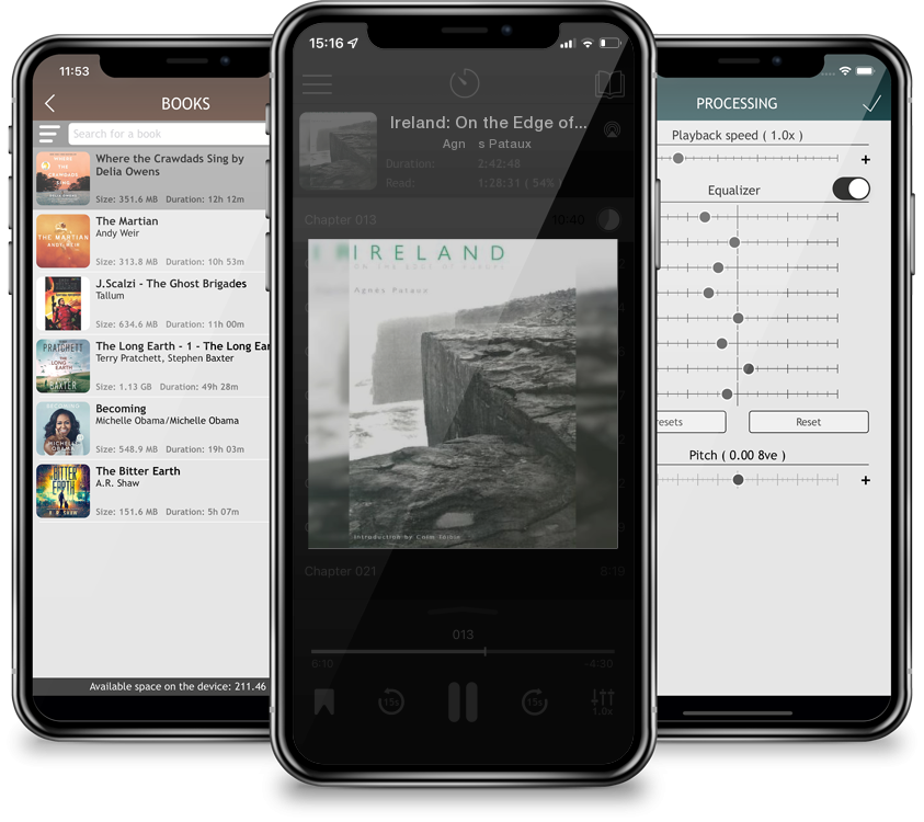 Audiobook Ireland: On the Edge of Europe by Agnès Pataux