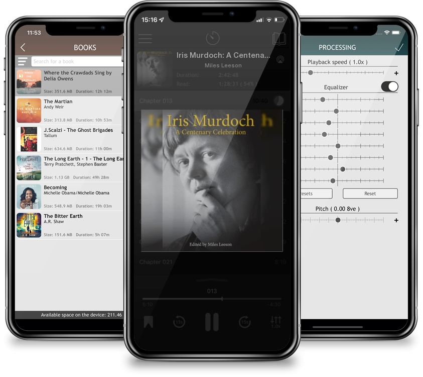 Audiobook Iris Murdoch: A Centenary Celebration by Miles Leeson