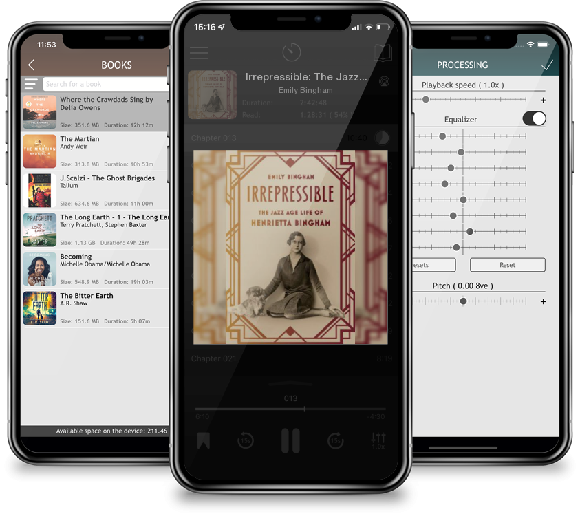 Audiobook Irrepressible: The Jazz Age Life of Henrietta Bingham by Emily Bingham