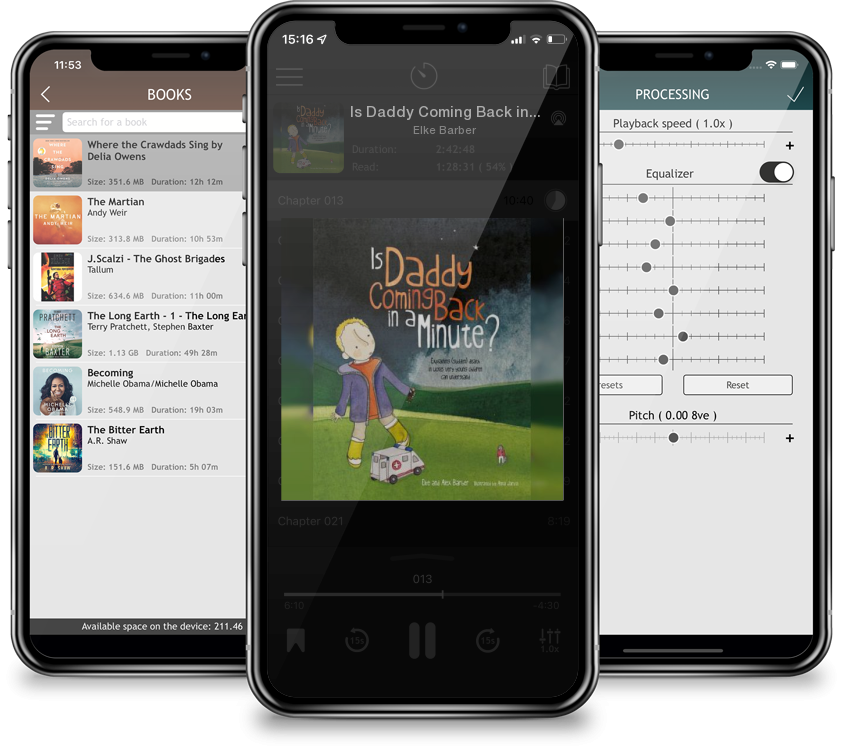 Audiobook Is Daddy Coming Back in a Minute?: Explaining (Sudden) Death in Words Very Young Children Can Understand by Elke Barber