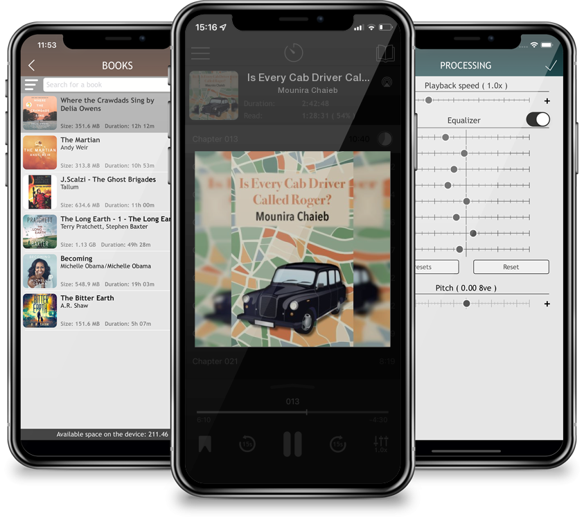 Audiobook Is Every Cab Driver Called Roger? by Mounira Chaieb