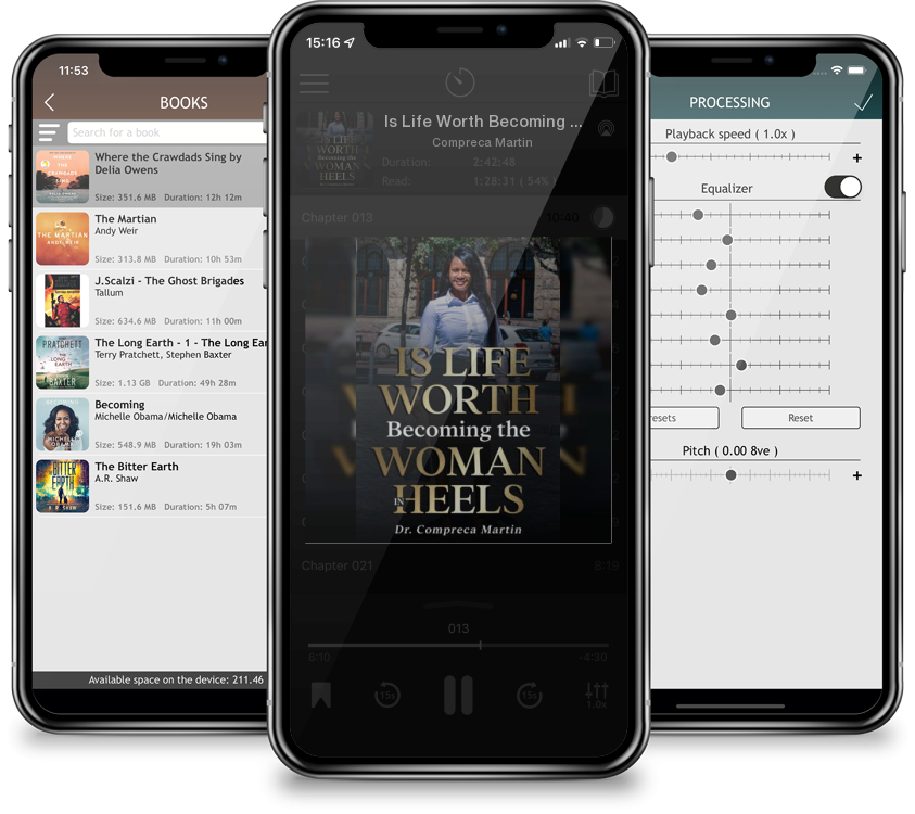 Audiobook Is Life Worth Becoming The Woman In Heels by Compreca Martin