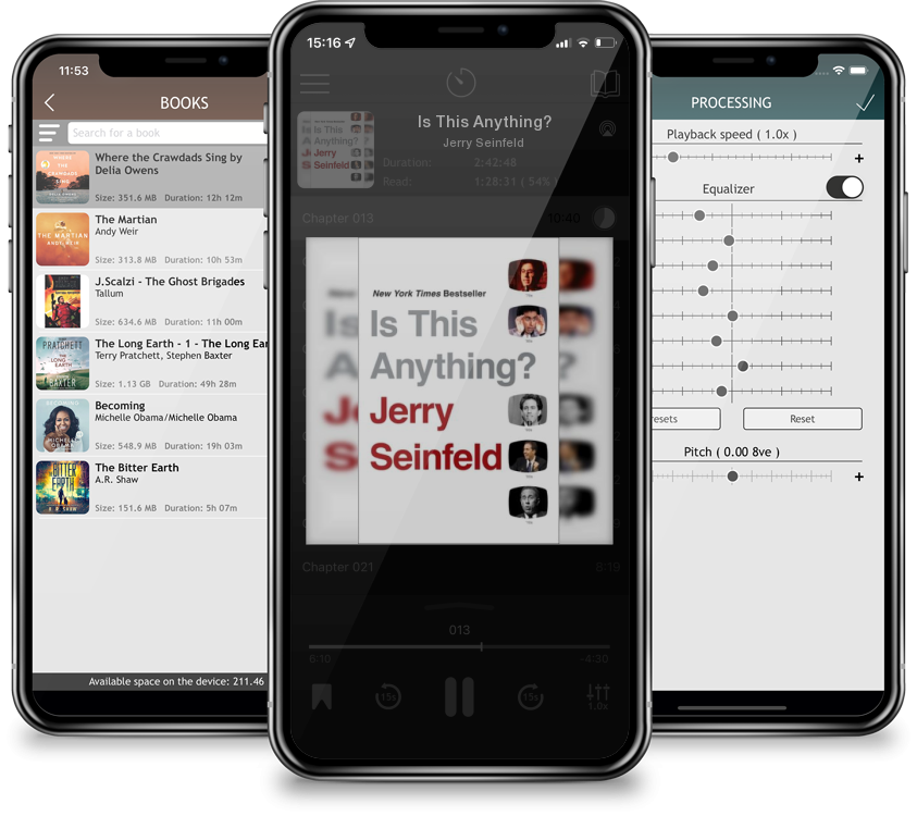 Audiobook Is This Anything? by Jerry Seinfeld