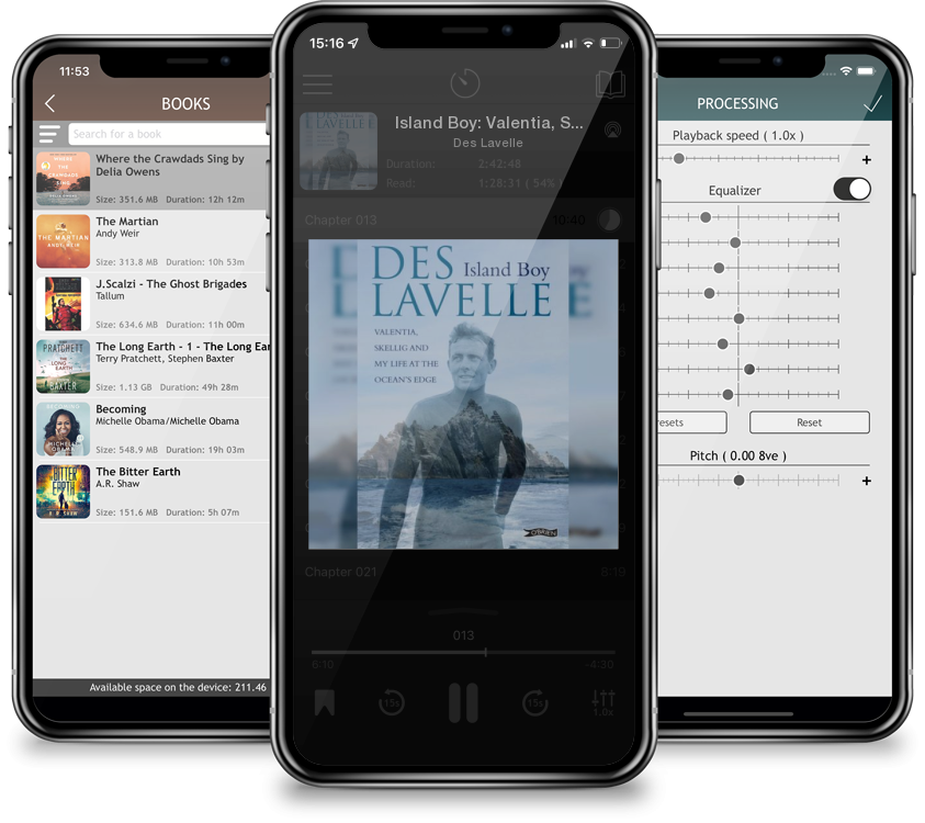 Audiobook Island Boy: Valentia, Skellig and My Life at the Ocean\'s Edge by Des Lavelle