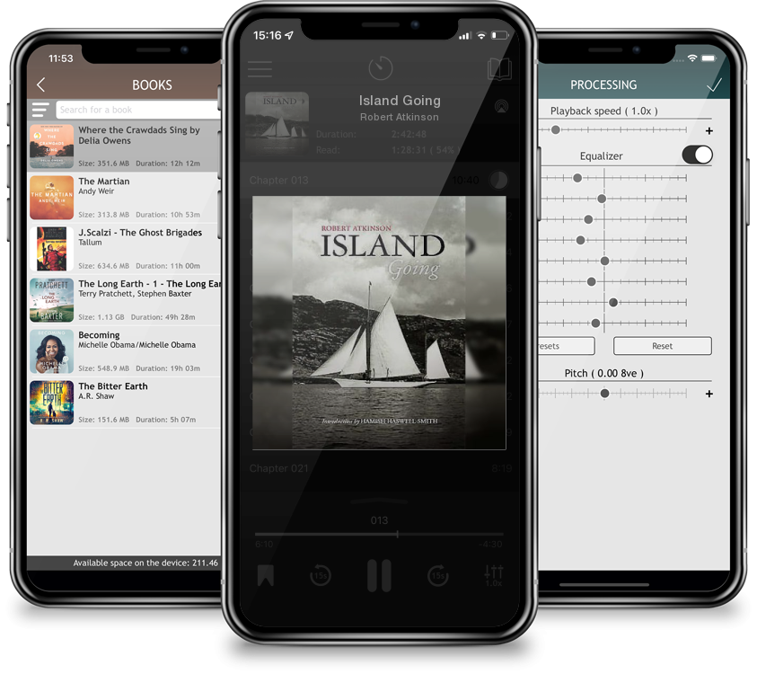 Audiobook Island Going by Robert Atkinson